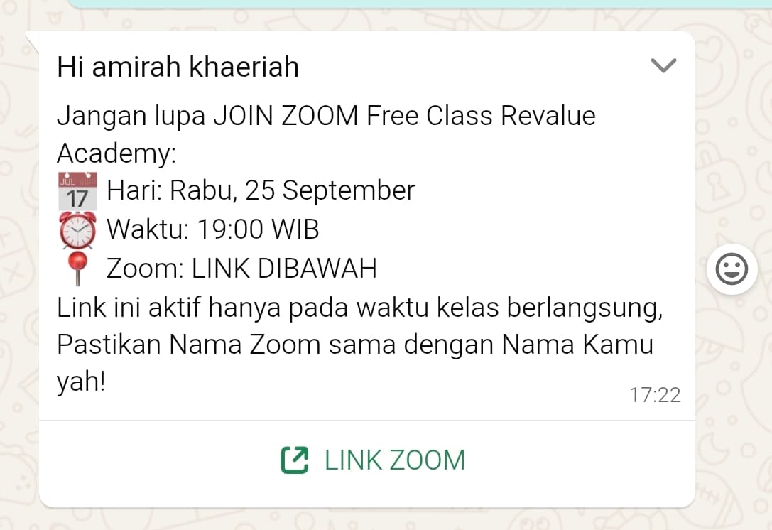 bantu zoom kenna bencana